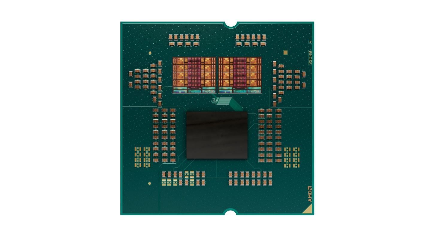 AMD 9000 series CPU die shot (Image via AMD)