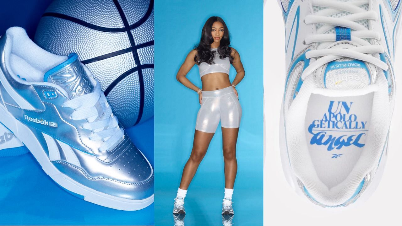 The Angel Reese x Reebok collab will drop on August 23. [photos: @NickDePaula]