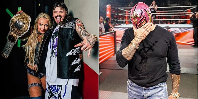 Liv Morgan takes a shot at Rey Mysterio after old photo of Dominik Mysterio surfaces