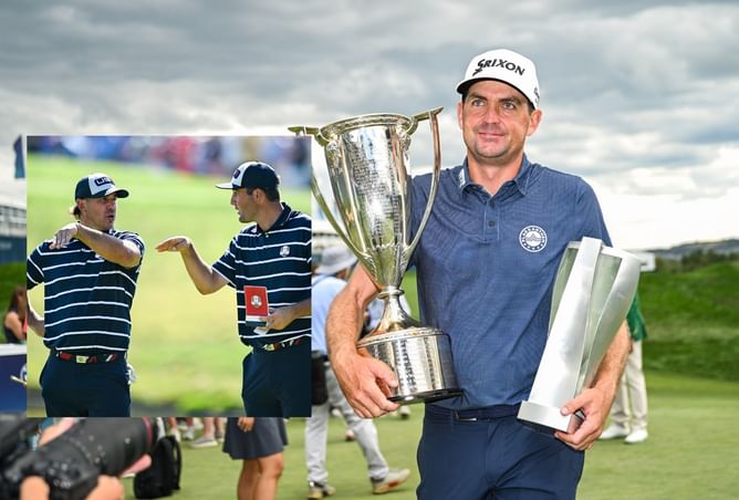 Keegan Bradley reiterates his stance on LIV golfers’ Ryder Cup team selection after BMW Championship win