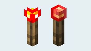 Minecraft redstone torches are getting a new look, and players are divided over it
