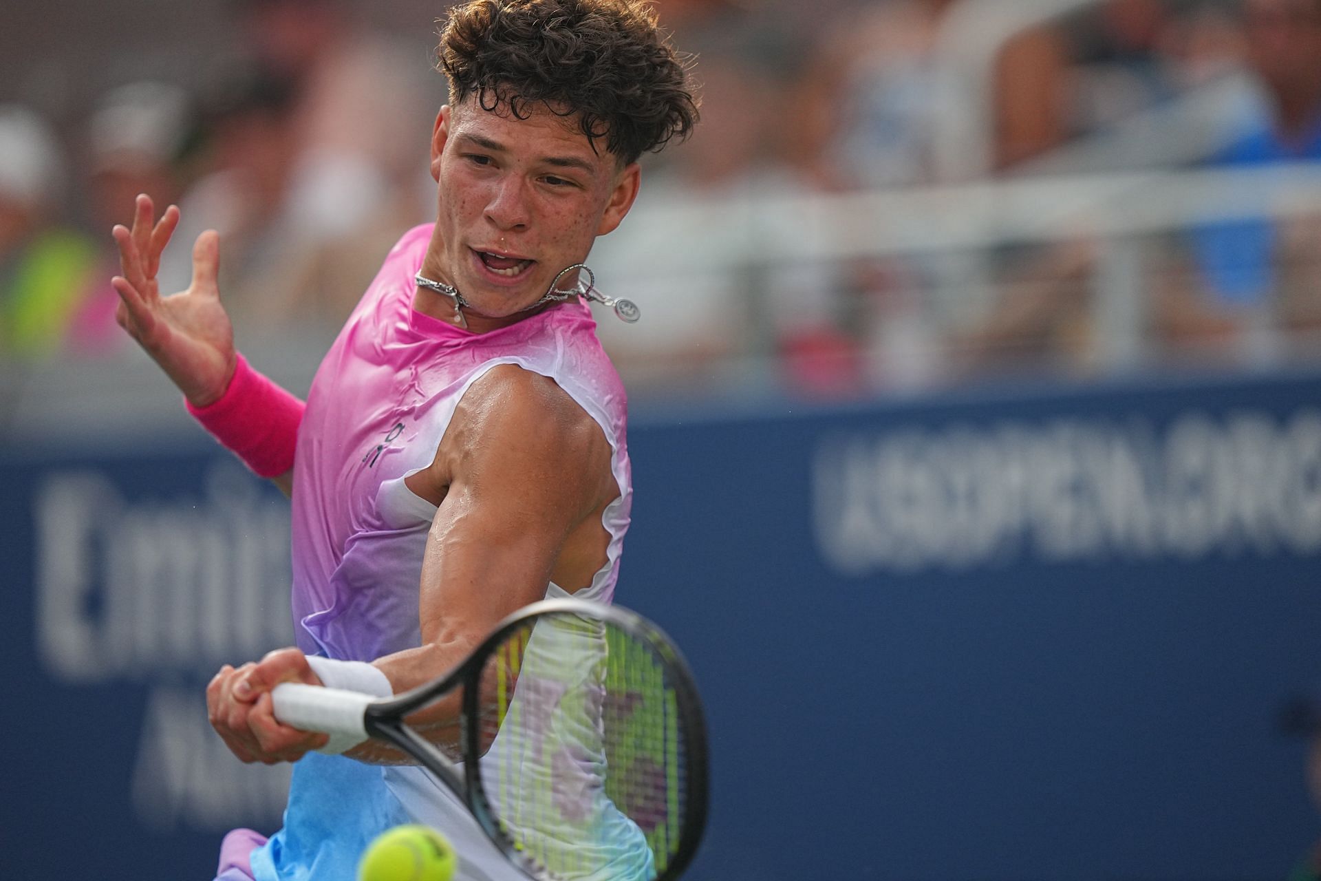 Ben Shelton at the US Open 2024. (Photo: Getty)