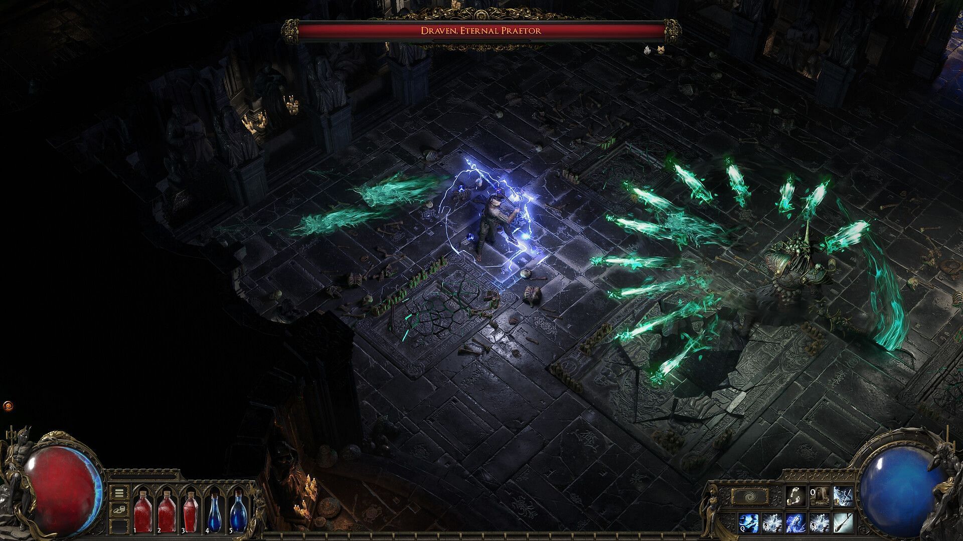 Bloodborne&#039;s bosses might even be scared of these (Image via Grinding Gear Games)