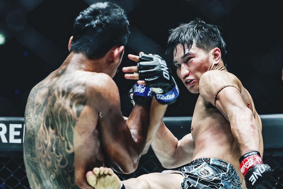 Tawanchai PK Saenchai fighting Jo Nattawut | Image credit: ONE Championship