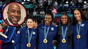 "Most exciting gold medal game" - Magic Johnson thrilled over women Team USA's dramatic Olympic gold win against France
