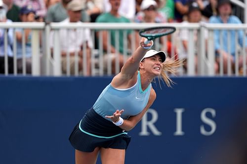 Paula Badosa at the National Bank Open 2024 - Day 3 - Source: Getty