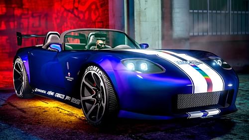 An HSW upgraded Bravado Banshee in Grand Theft Auto 5 Online (Image via Rockstar Games)