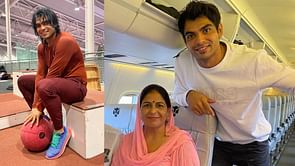 “Son, lift less weight” - Neeraj Chopra shares his mother’s reaction to seeing his weightlifting training videos