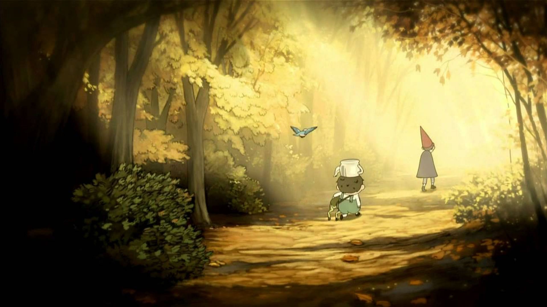 A still from &#039;Over the Garden Wall&#039; (Image via Cartoon Network Studios)