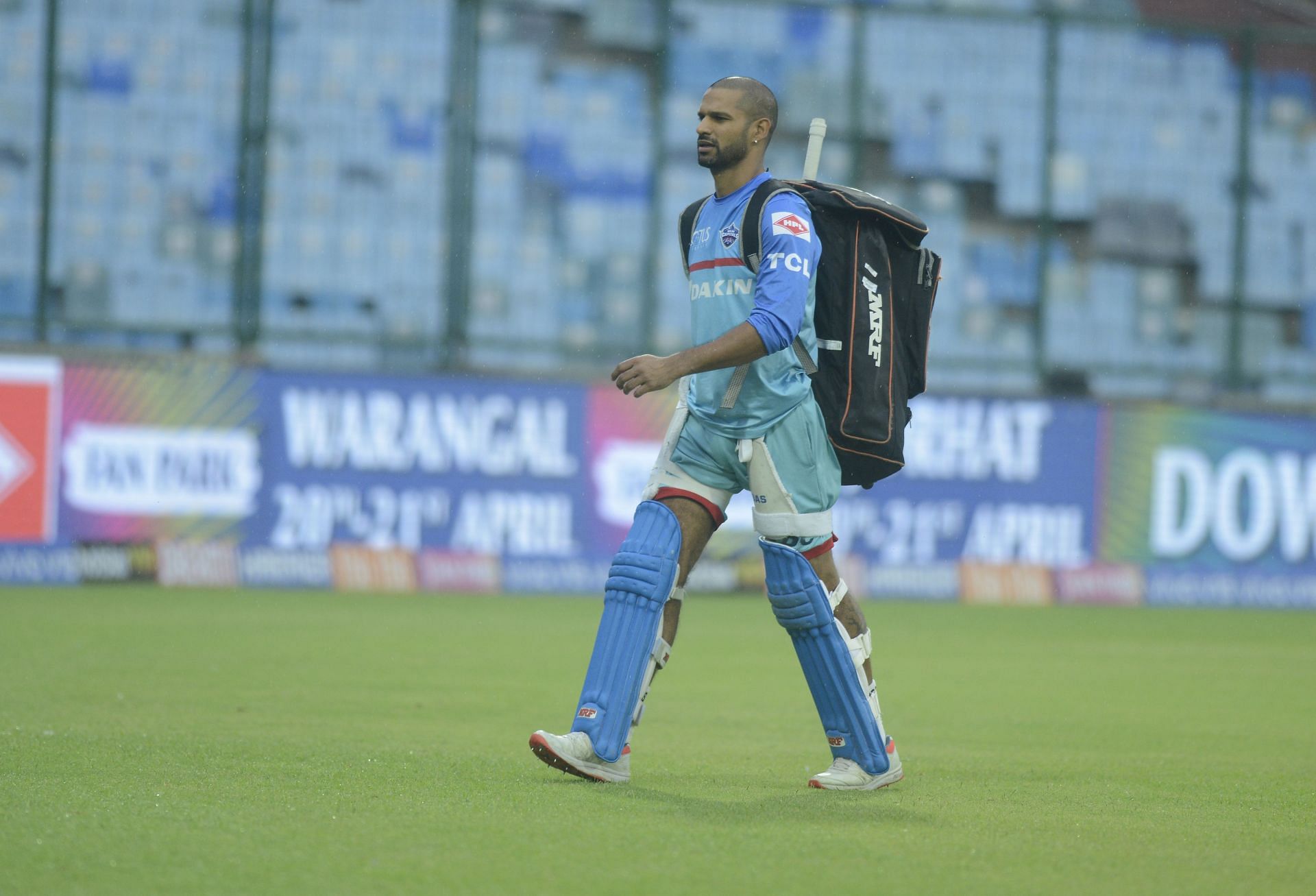 Shikhar Dhawan at IPL Practice Session - Source: Getty