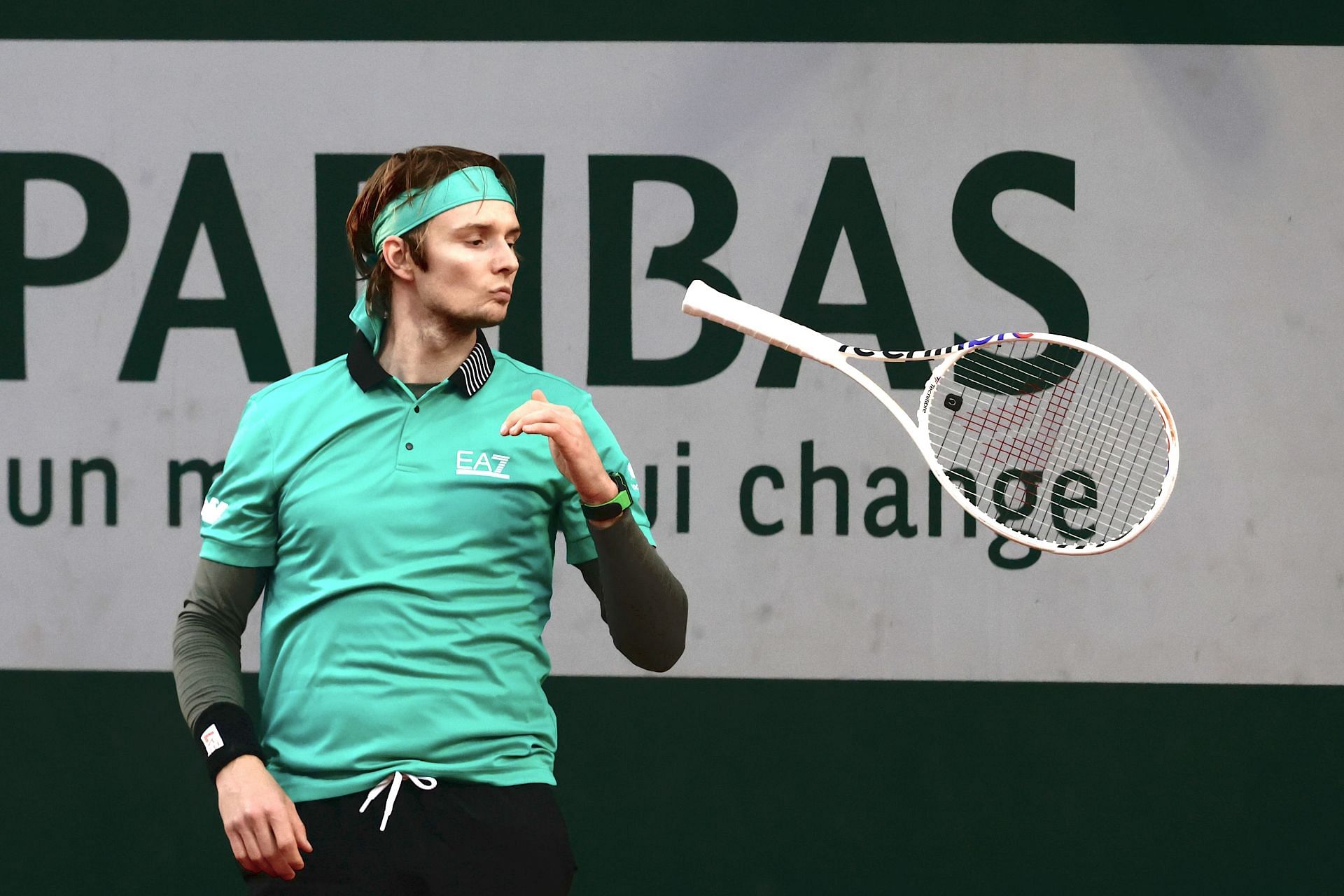 Alexander Bublik at the French Open 2024. (Photo: Getty)