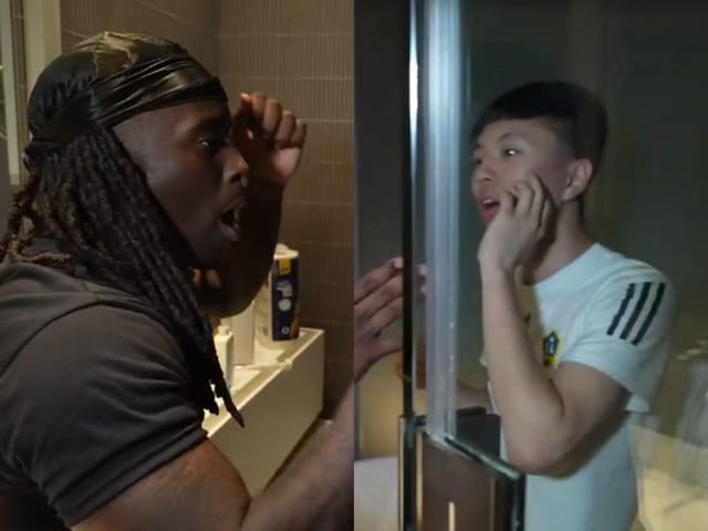 Kai Cenat accidentally slaps his friend Ray live on stream 