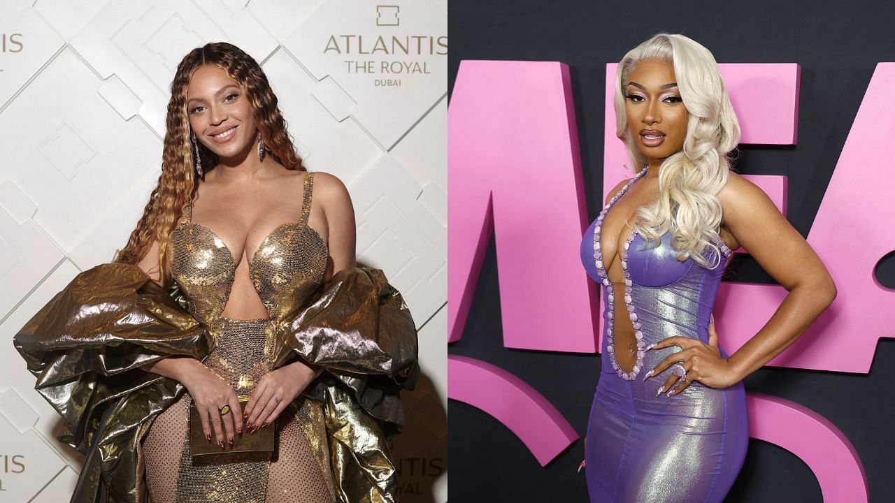 Beyonce and Megan Thee Stallion (image via Getty)