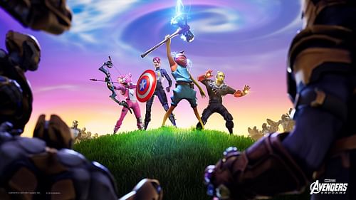 Fortnite x Marvel LTMs (Image via Epic Games)