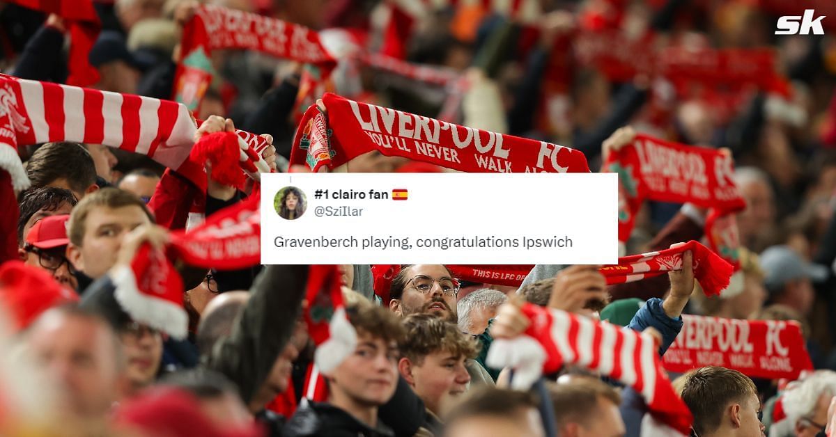 Liverpool fans have reacted on social media