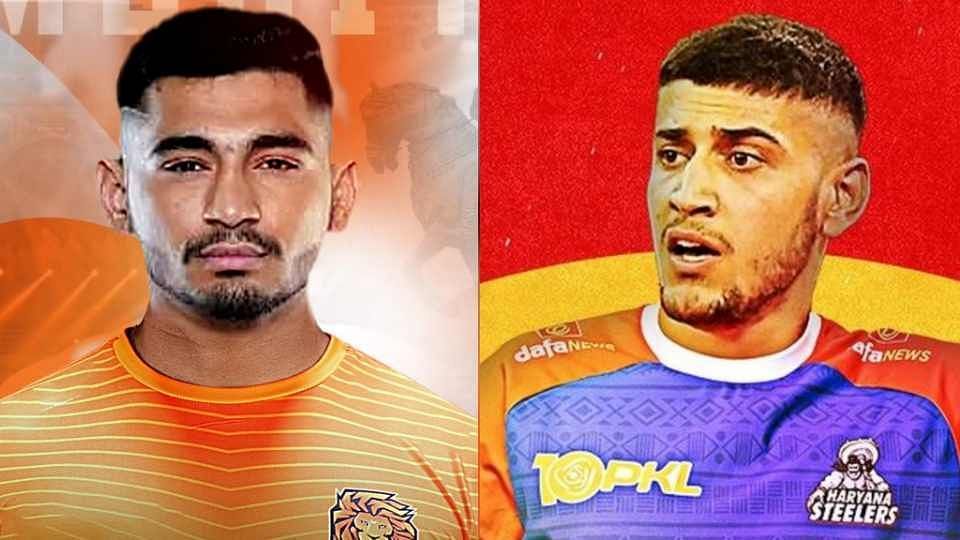 Mohit Kaler and Mohammadreza Shadloui have swapped teams (Image: Instagram/puneripaltanofficial/haryanasteelers)