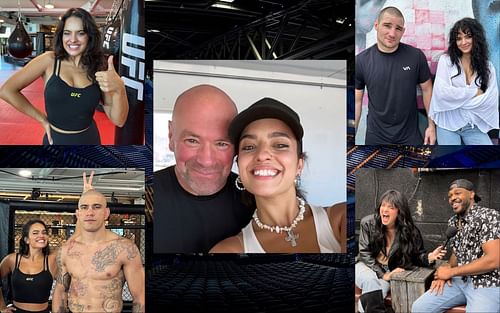 Nina-Marie Daniele reflects on her journey as MMA content creator [Images courtesy: @ninamariedanie on Instagram]