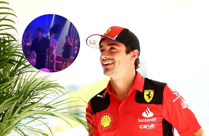 WATCH: Ferrari star Charles Leclerc hits the dance club amid F1 summer break