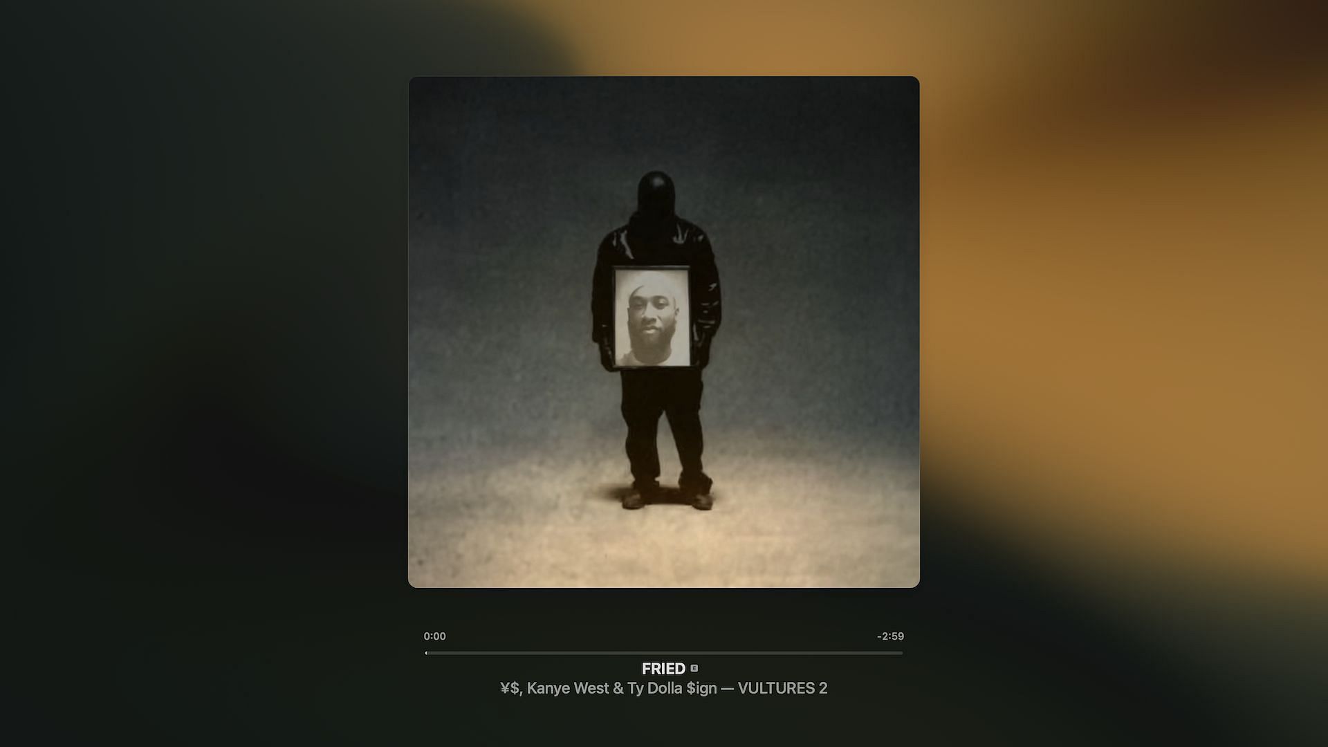 Track 4 on Kanye West and Ty Dolla $ign&#039;s second collaboration album &#039;VULTURES 2&#039; (Applemusic.com)