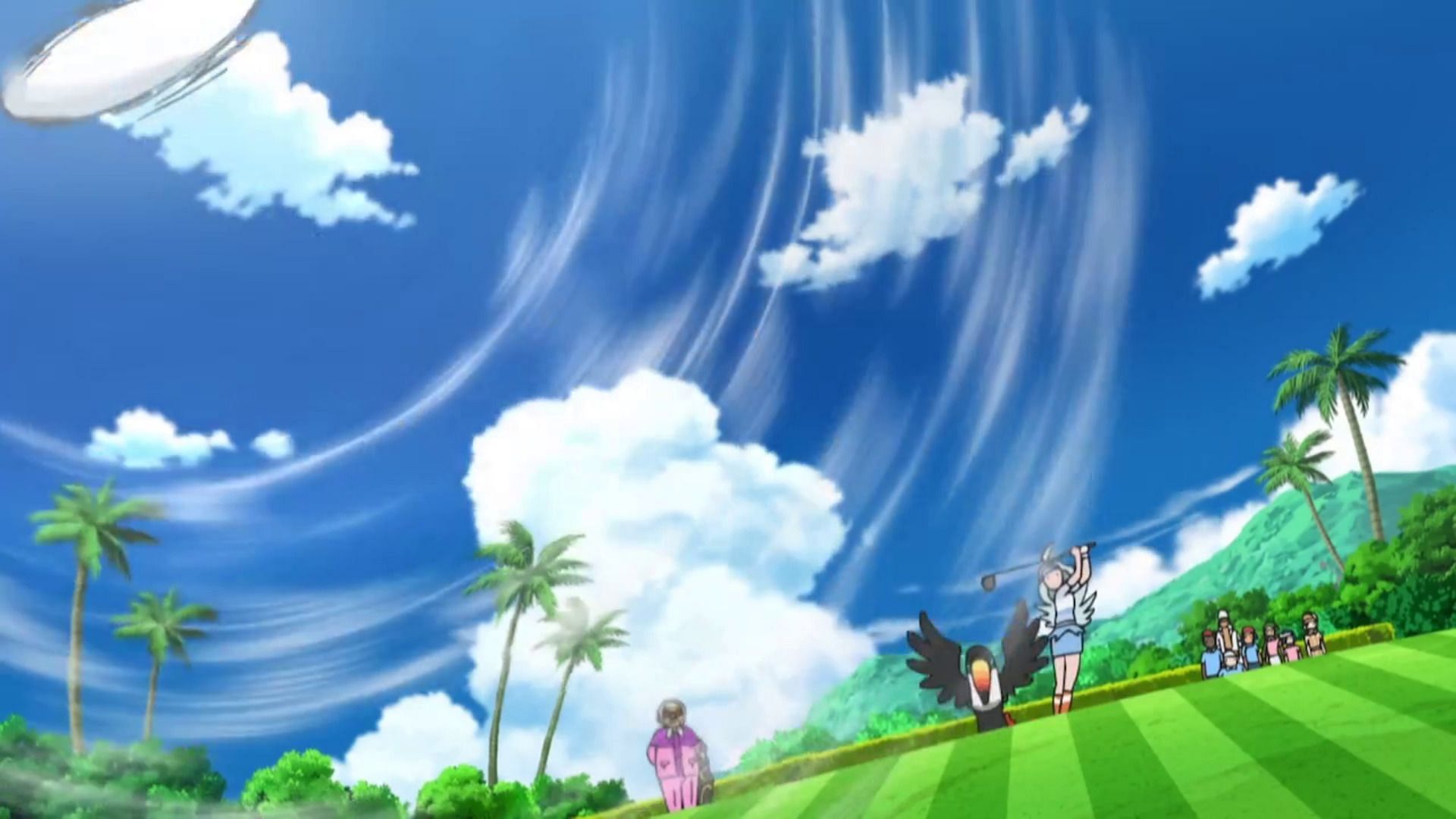 Tailwind doubles the speed of all Pokemon on the same side of the field as the user (Image via The Pokemon Company)