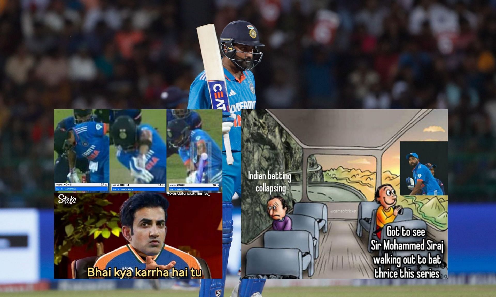 Fans react after India