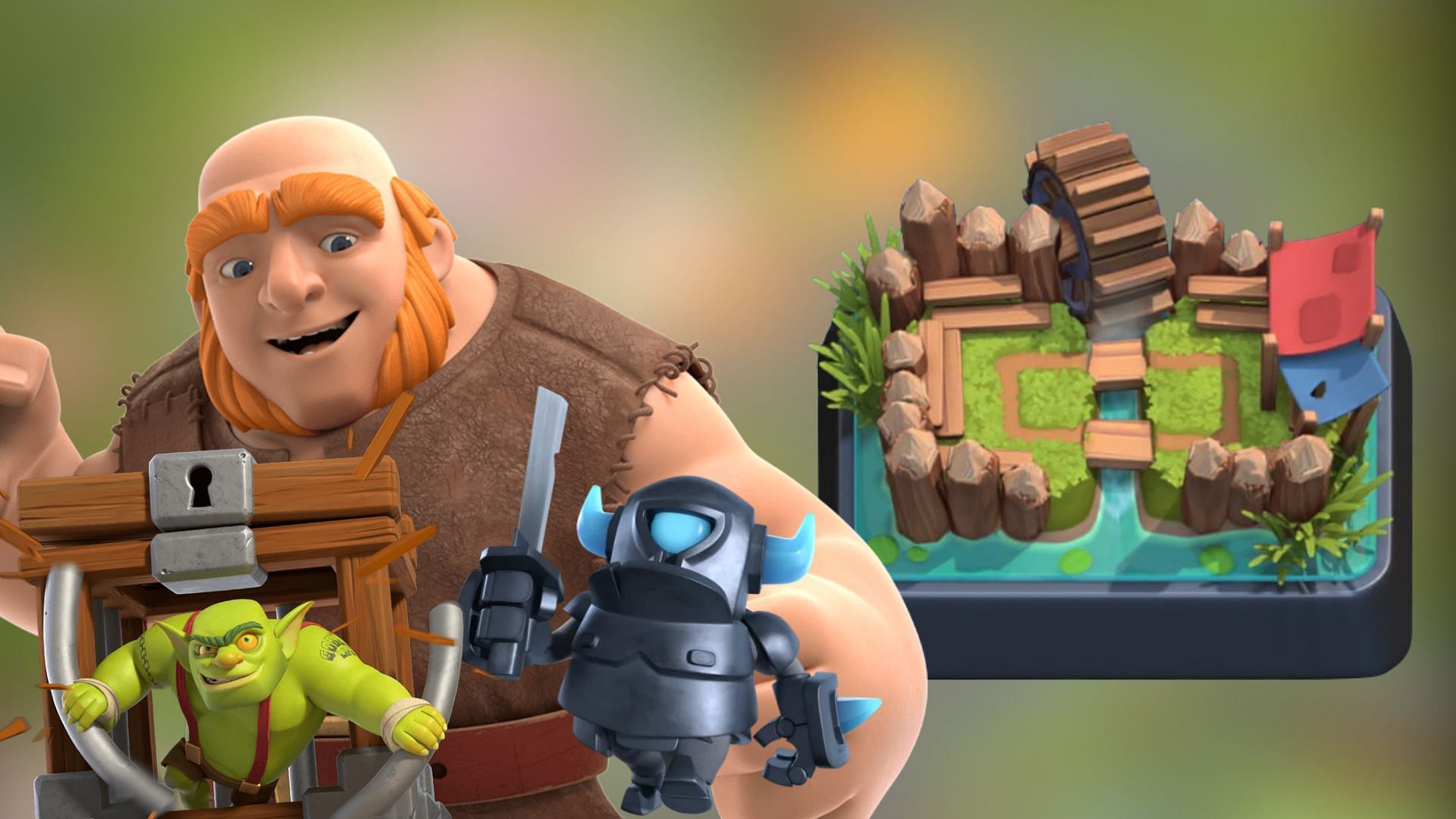 Best cards to use in Goblin Stadium arena of Clash Royale (Image via SuperCell)