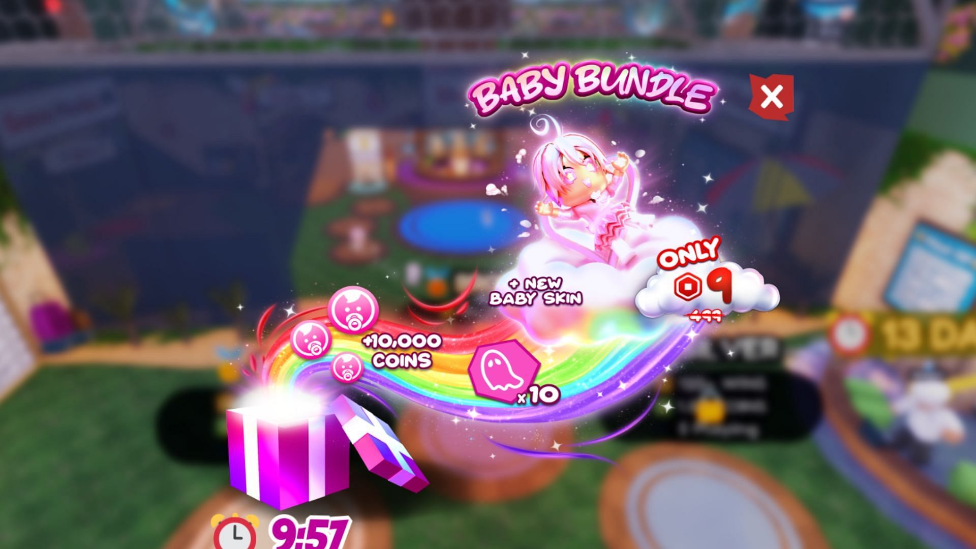 Free Active codes in Bake Da Baby (Image via Roblox)