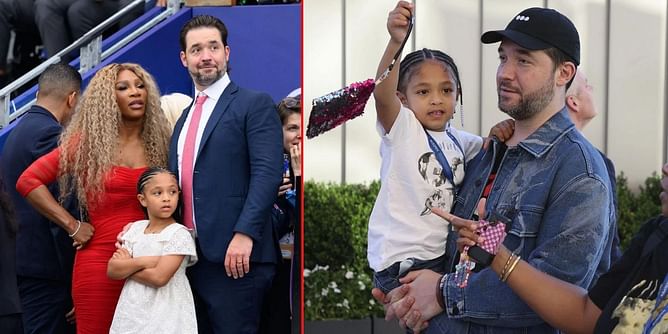Serena Williams' husband Alexis Ohanian teaches their daughter Olympia chess, jokes about getting beaten easily