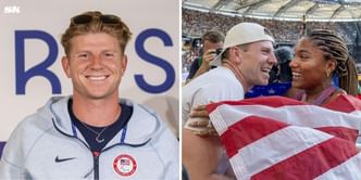 In Pictures: Tara Davis-Woodhall's husband Hunter Woodhall touches down in Paris ahead of 2024 Paralympics opening ceremony