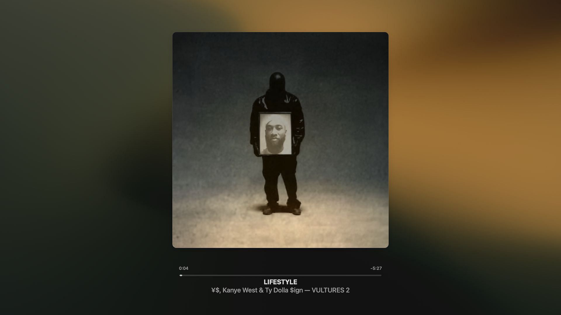 Track 8 on Kanye West and Ty Dolla $ign&#039;s second collaboration album &#039;VULTURES 2&#039; (Applemusic.com)