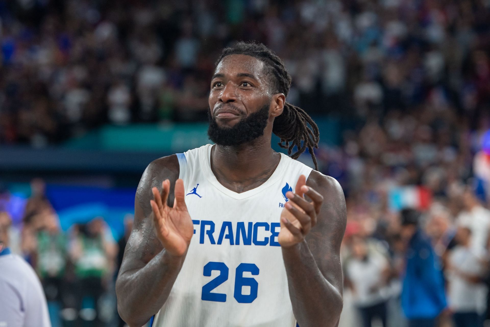 Who is Mathias Lessort? Meet the French big man ahead of the Olympic