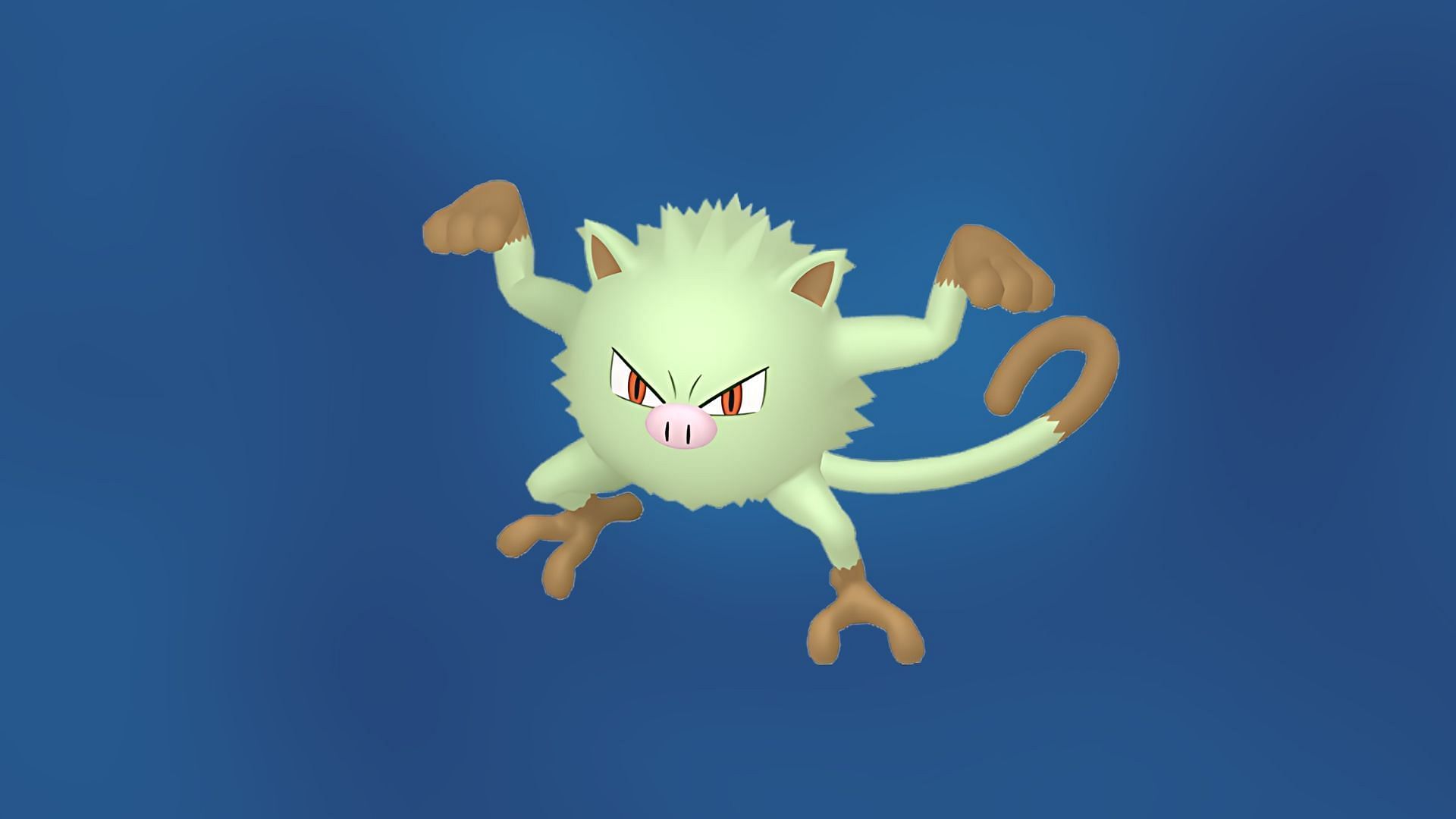 Shiny Mankey (Image via TPC)