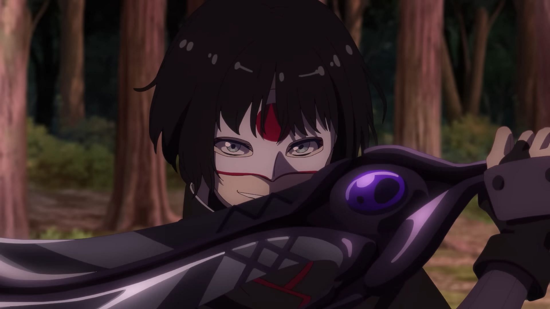 Katana as seen in Suicide Squad Isekai episode 9 (Image via WIT Studio)