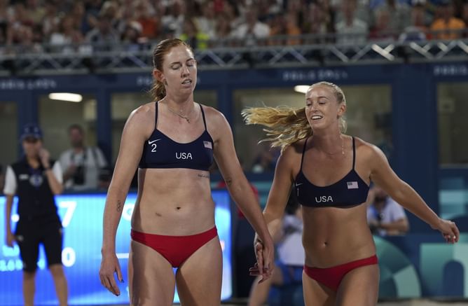 Who are Kelly Cheng and Sara Hughes' next opponents and when do they compete? Everything about the American pair's schedule at Paris Olympics