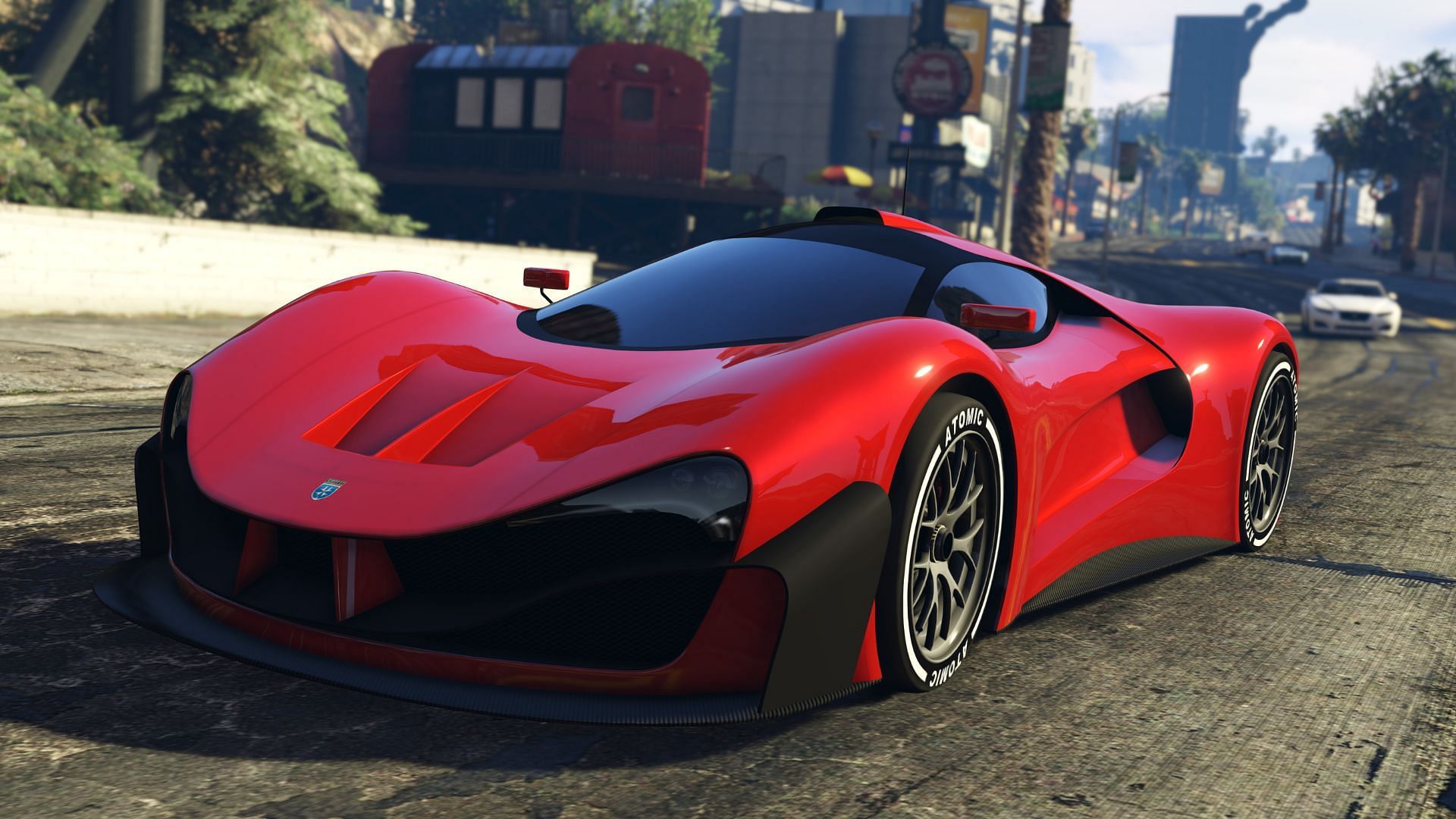 Drag Races let you showcase your perfect shifting skills (Image via Rockstar Games)