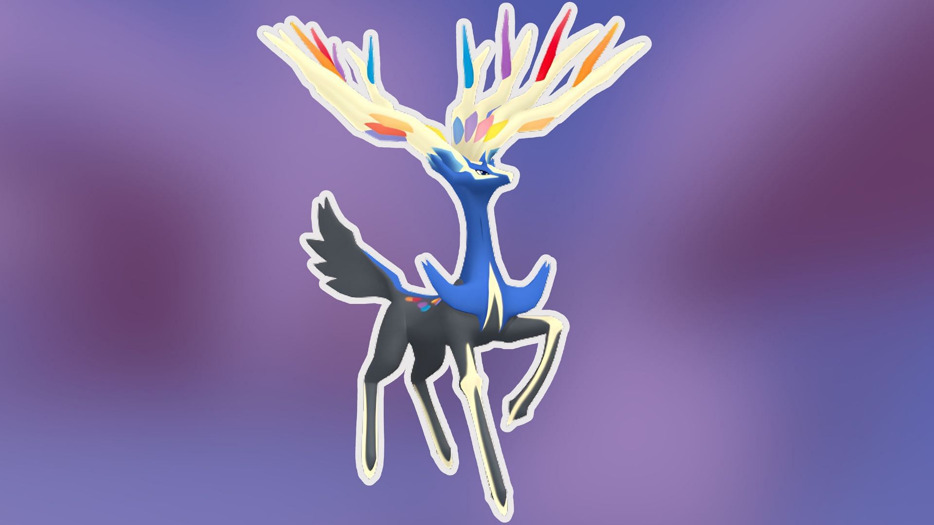 Xerneas, as seen in the game. (Image via TPC)