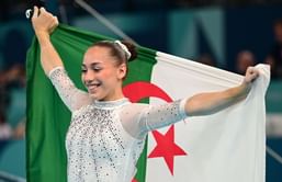 Who is gold medalist Kaylia Nemour? Everything about the French-born gymnast who won Africa's first gymnastics medal at Paris Olympics