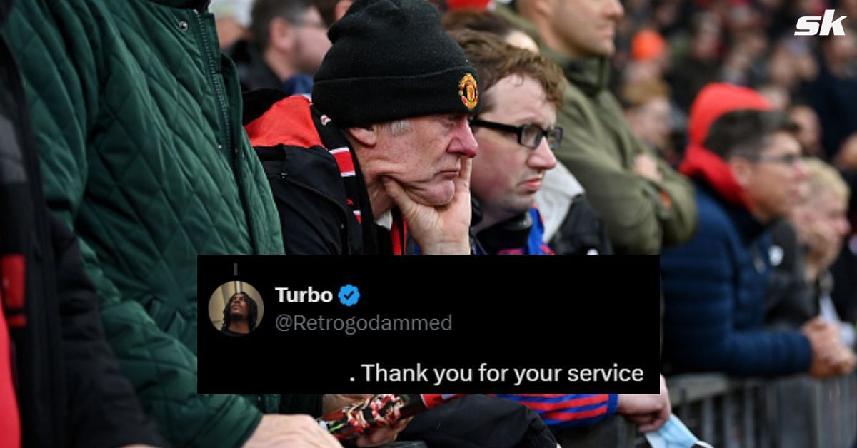 Manchester United fans react as club reportedly agree &euro;30m deal for sale of star. (Picture Credits- Getty, Twitter - @Retrogodammed)