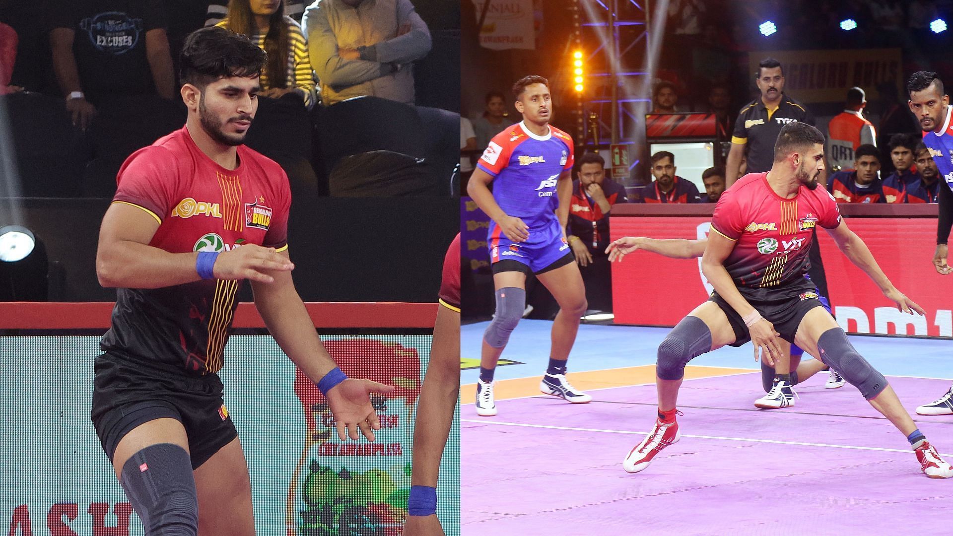 Saurabh Nandal put up a decent show while Bharat disappointed for the Bulls in season 10 (Image Credits: PKL)