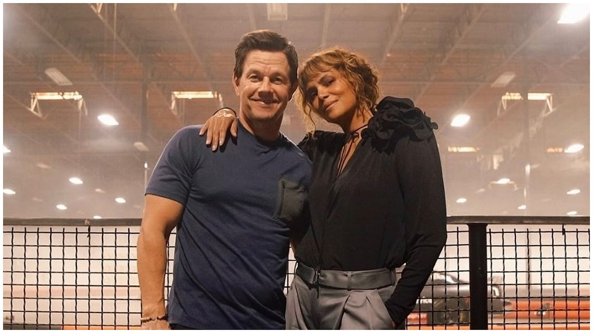 A still of Mark and Halle (Image by @markwahlberg/Instagram)