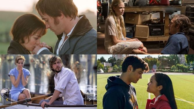 3 romance novel adaptations that failed & 3 that lived up to the hype, based on Rotten Tomatoes score