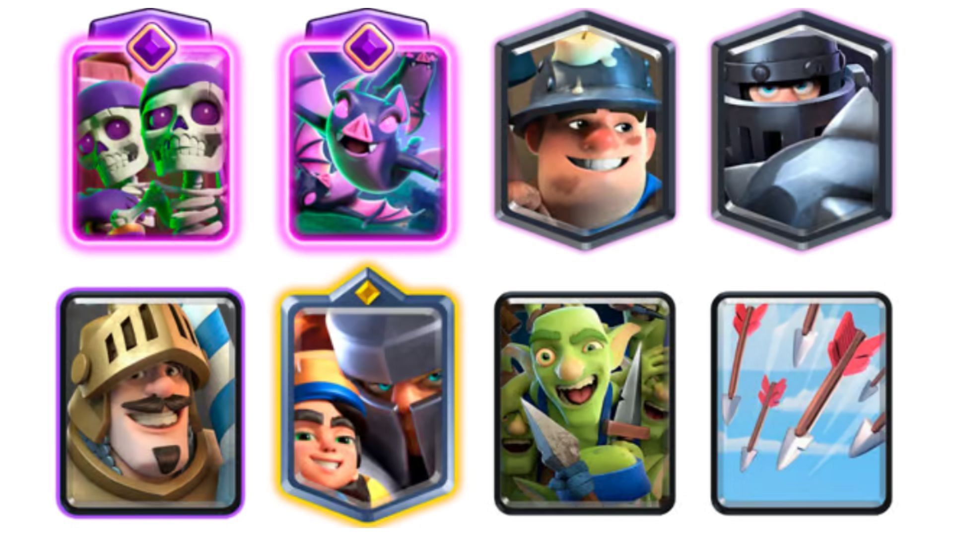 MK Prince battle deck in Clash Royale (Image via SuperCell)