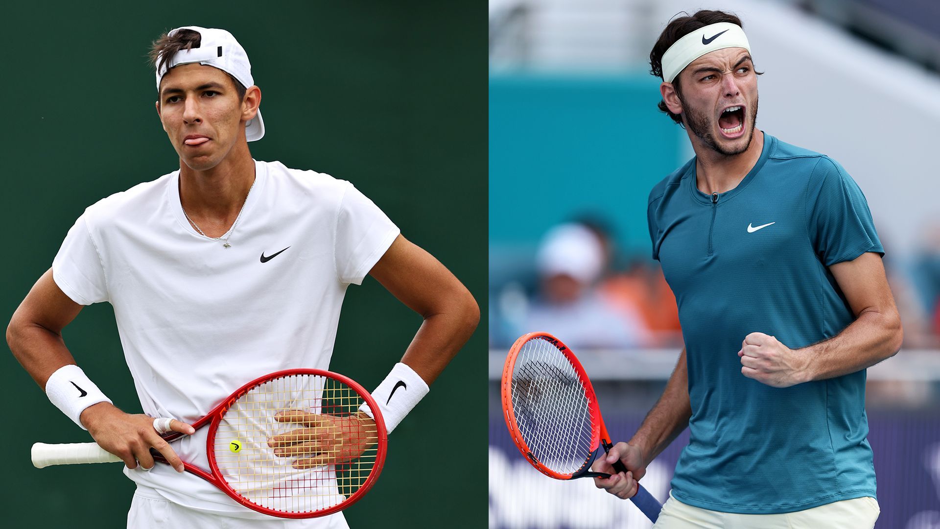 Taylor Fritz and Alexei Popyrin. Source: Getty Images