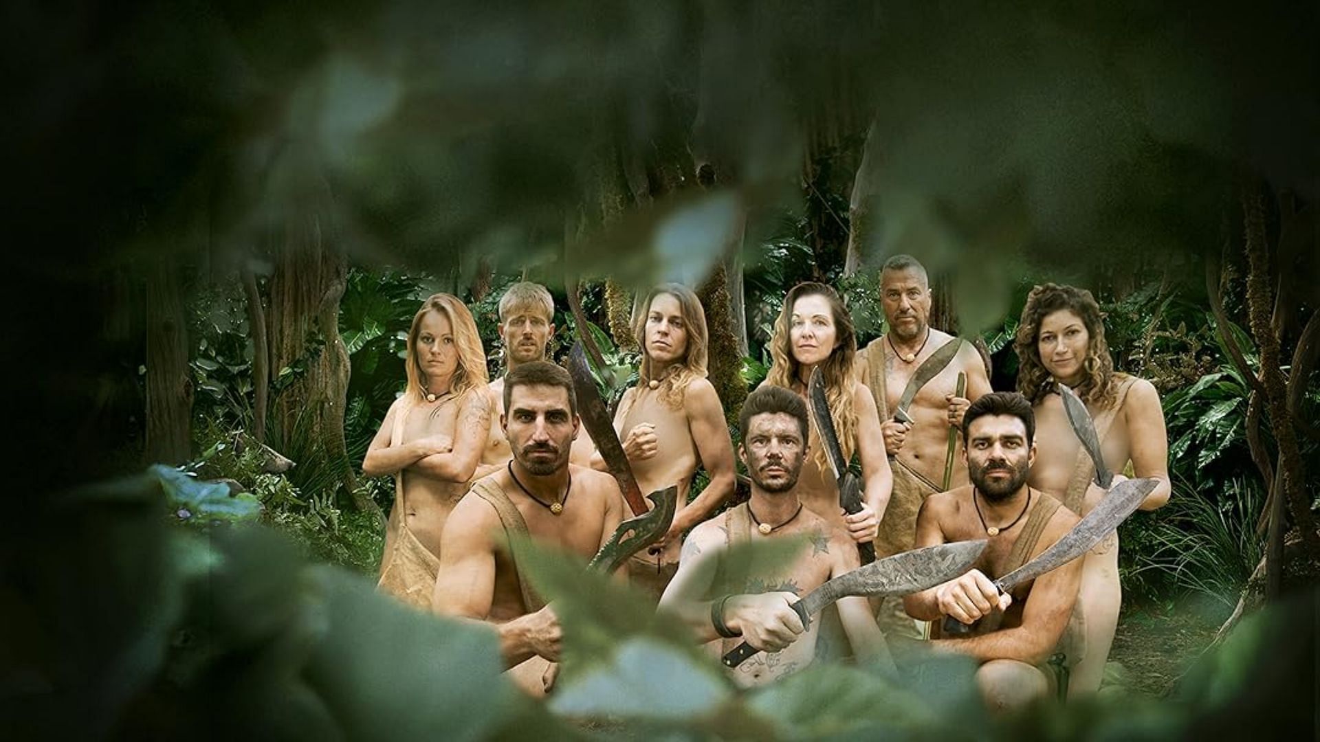 The cast of Naked and Afraid (image via Warner Bros. Discovery)