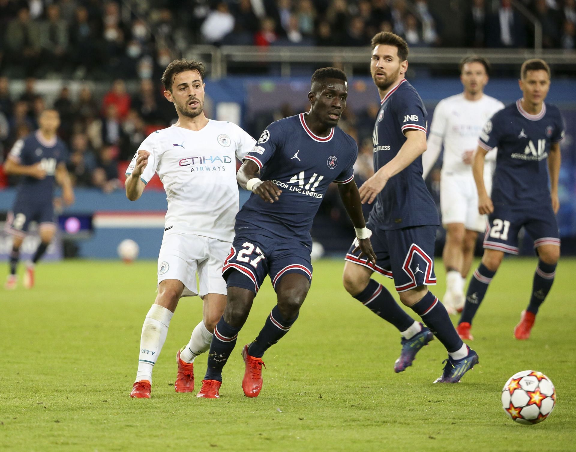 Paris Saint-Germain v Manchester City: Group A - UEFA Champions League - Source: Getty