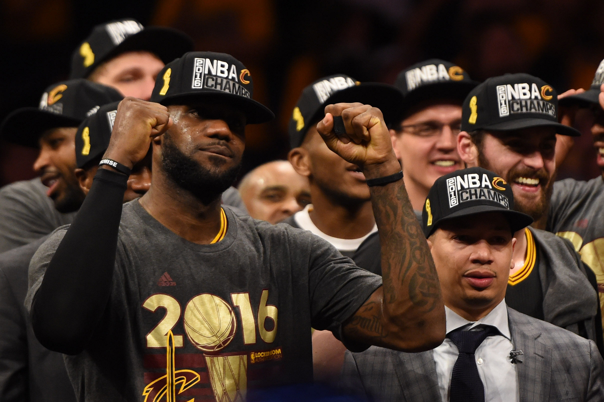 LeBron James led the Cleveland Cavaliers to their only NBA championship. (Photo: IMAGN)