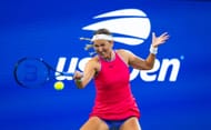 Victoria Azarenka in action at the 2024 US Open (Source: Getty)