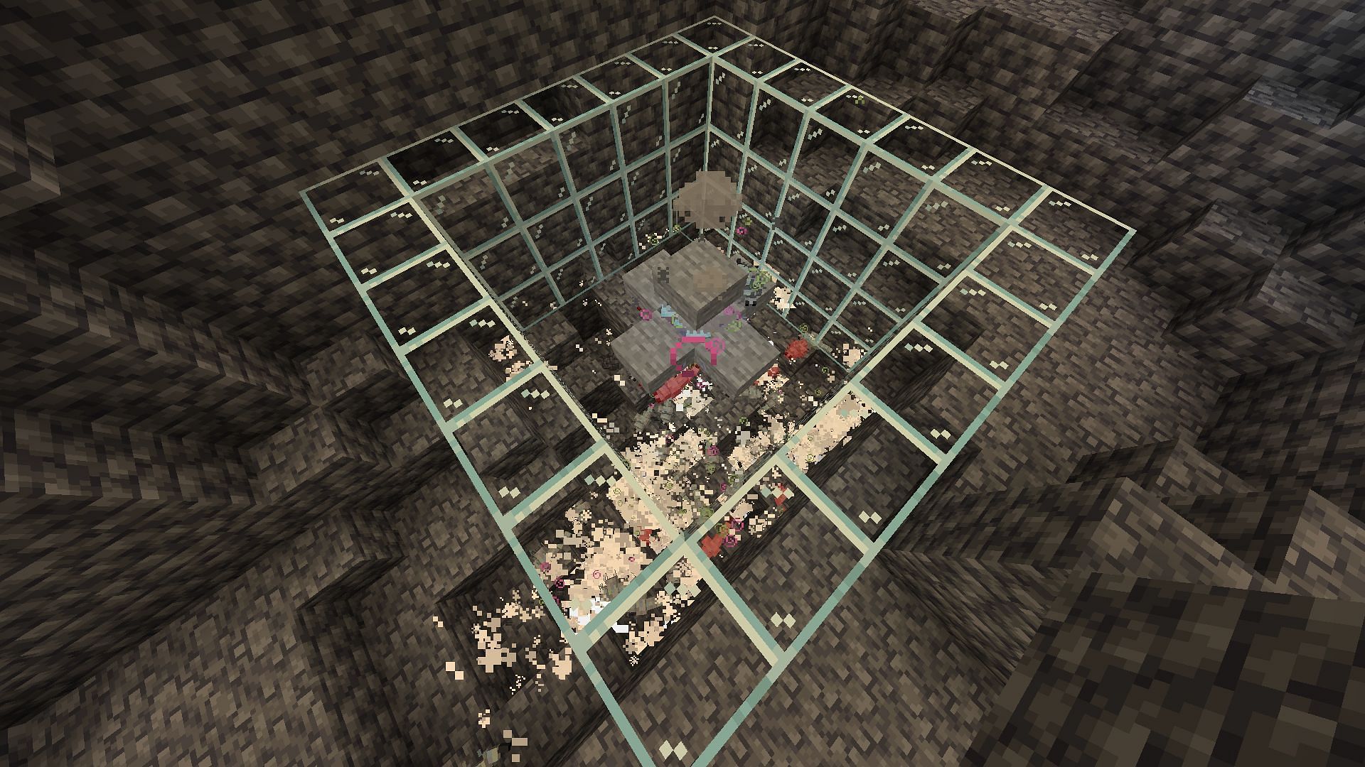 How to use infested potions to find diamonds in Minecraft