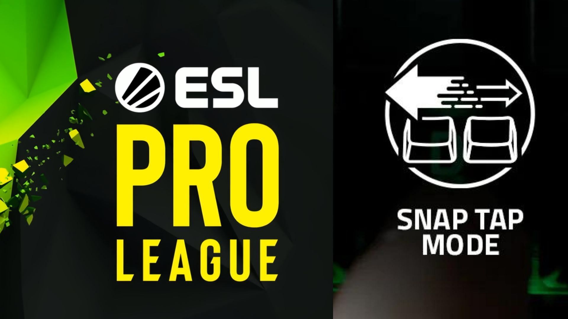 Snap Tap banned in CS2 and ESL (Image via ESL || Razer.com)