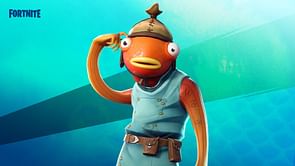 A look at Fishstick in Fortnite, one of the most sought-after OG Outfits